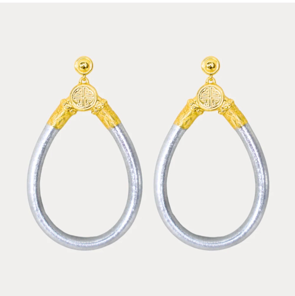 Budhagirl Silver All Weather Earrings