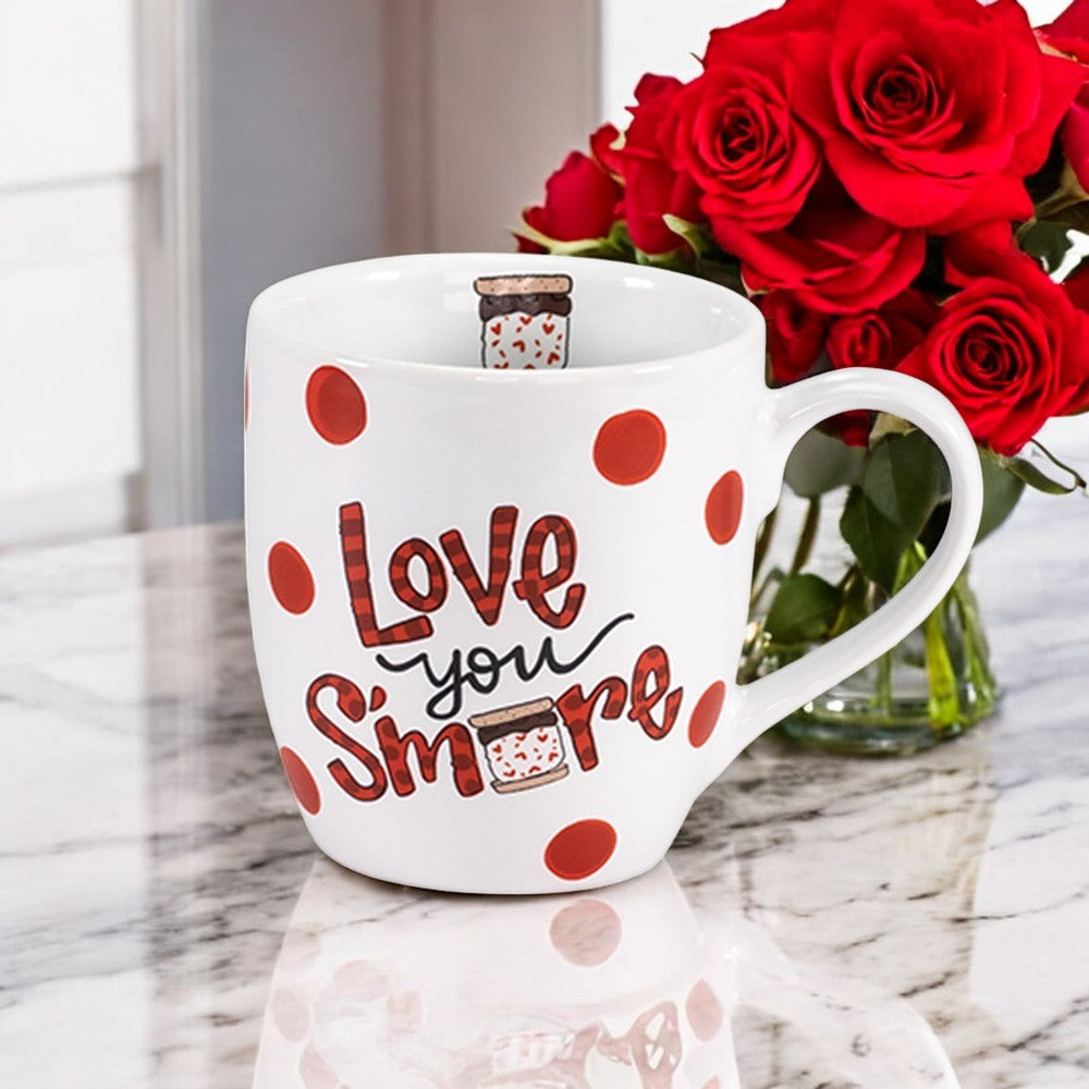 Valentines Day I love you S'more Kitchen Coffee Mug, Tea Towel & Spatulas Gift Set