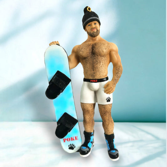 Snowboard Bear by December Diamonds