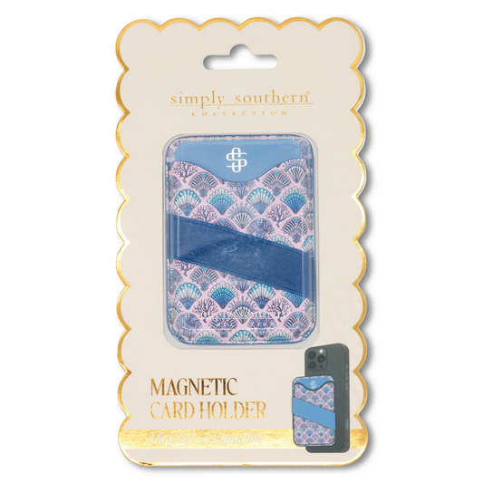 Simply Southern® Mag Wallet: Purple Shell