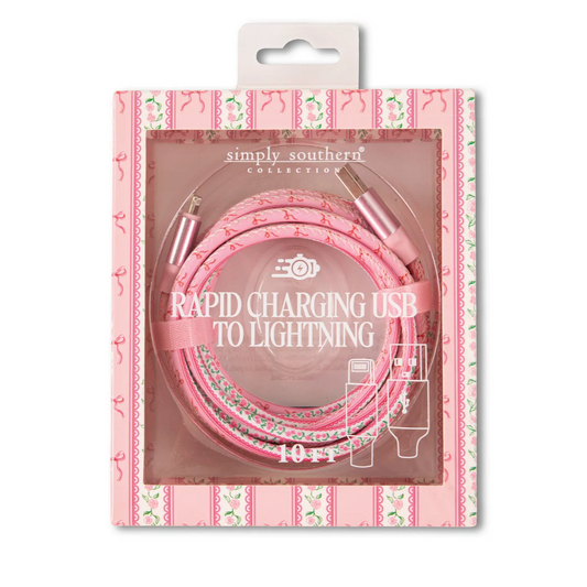 Simply Souther® Tech Cable USB-Lightning: Pink