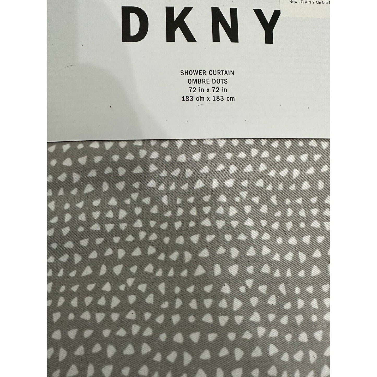 DKNY Ombre Dots Shower Curtain