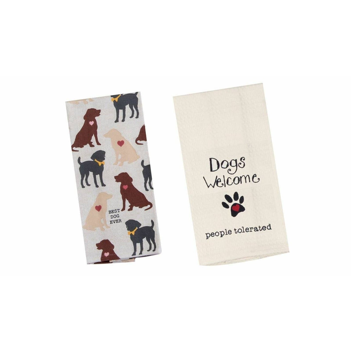 Dog Lovers Cotton Kitchen Towel Bundle