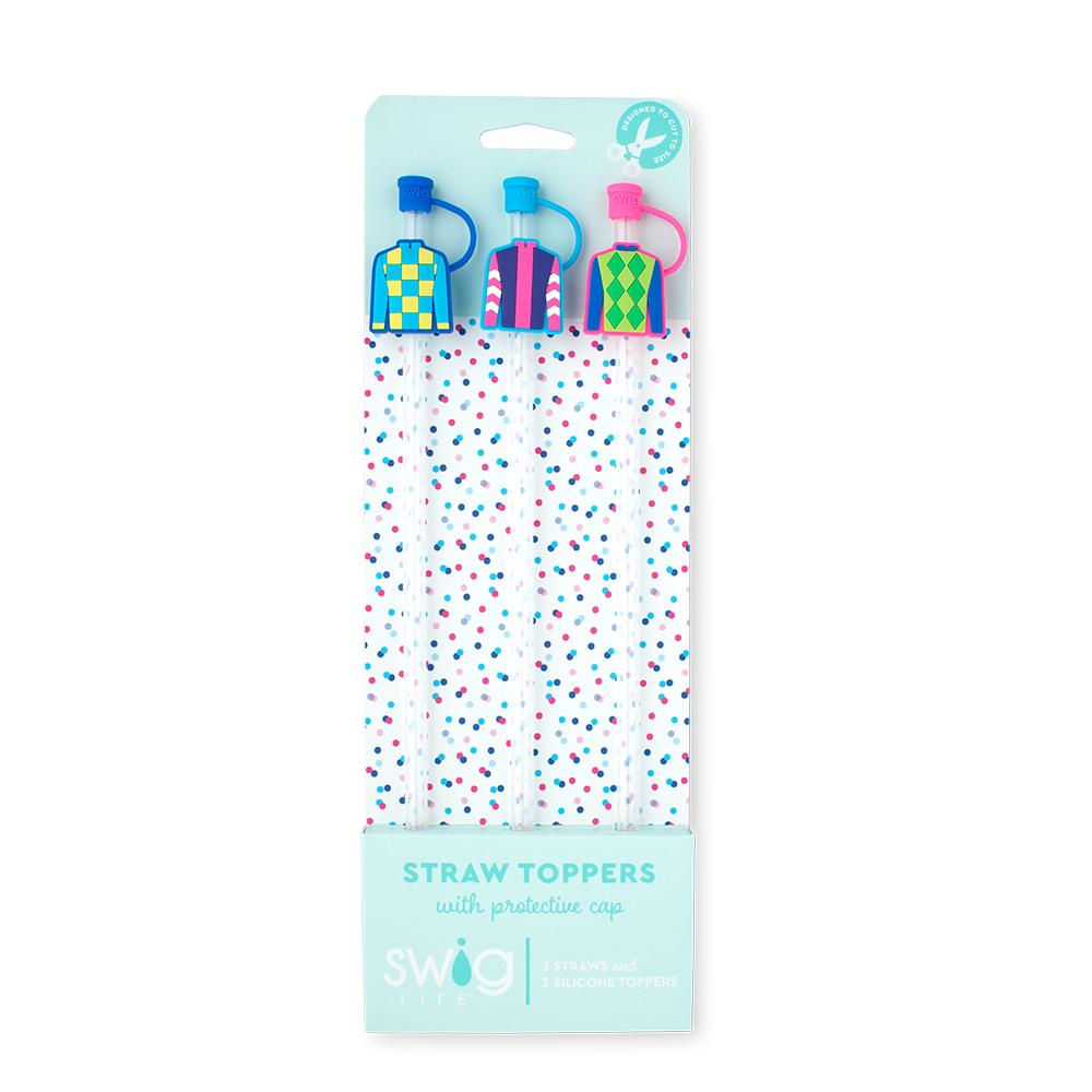 Swig Jockey Club Straw Topper Set