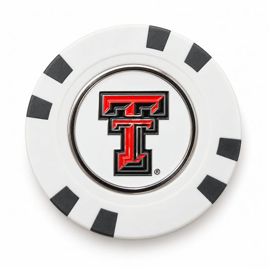 Texas Tech Red Raiders Poker Chip Ball Marker