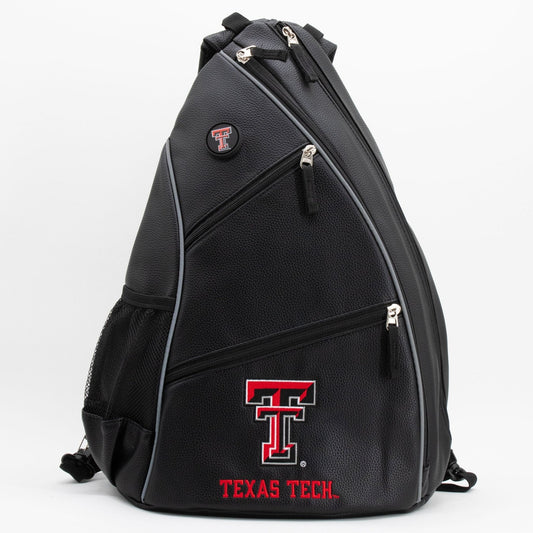 Texas Tech Red Raiders PU Leather Backpack