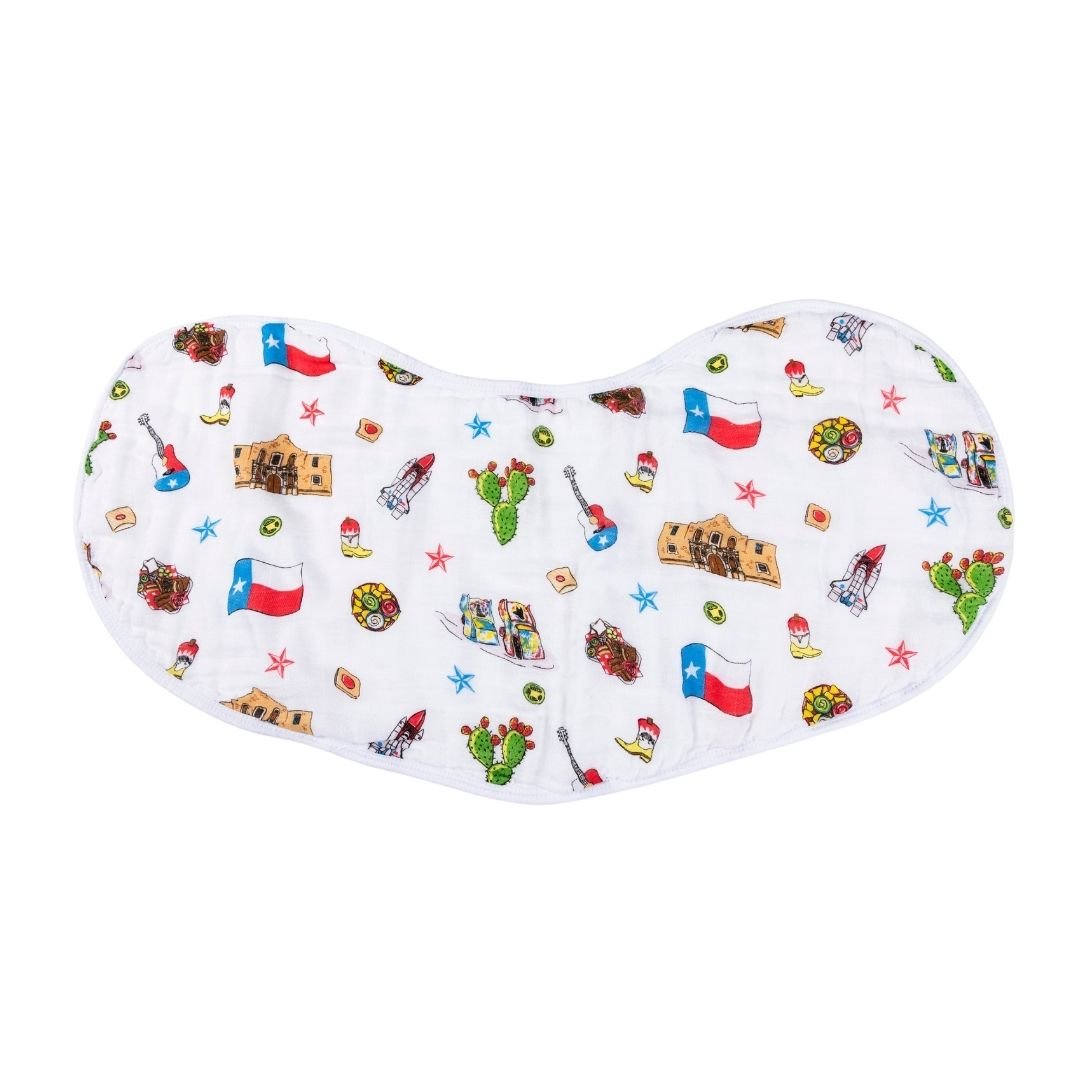 Texas Watercolor Baby Gift Bundle Soft Breathable Bamboo Cotton