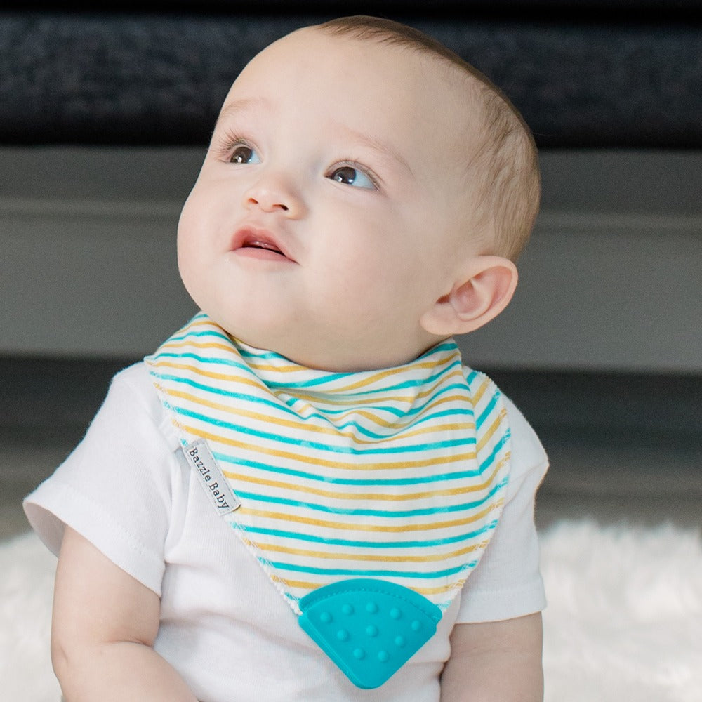 Banda Bib with Teether Attached  - Various Colors