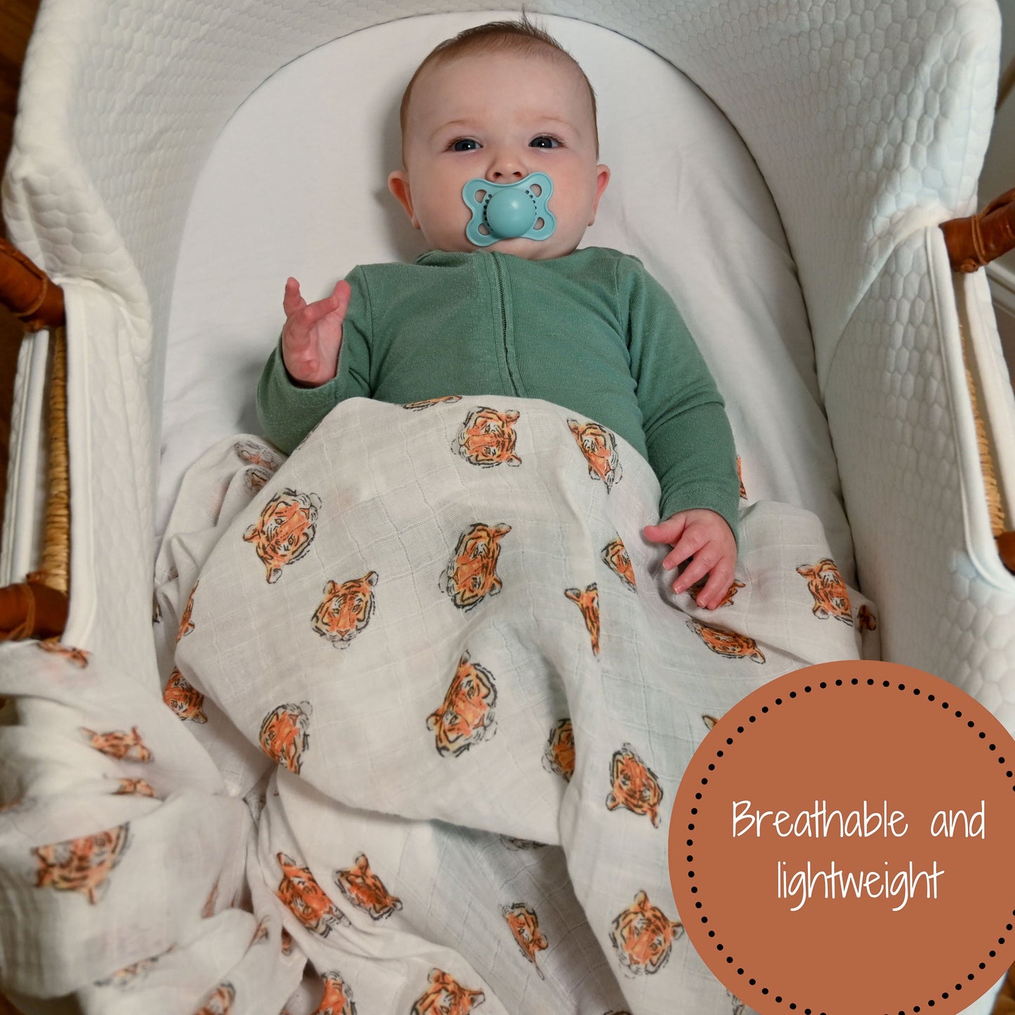 You're Rawr-some Swaddle Blanket