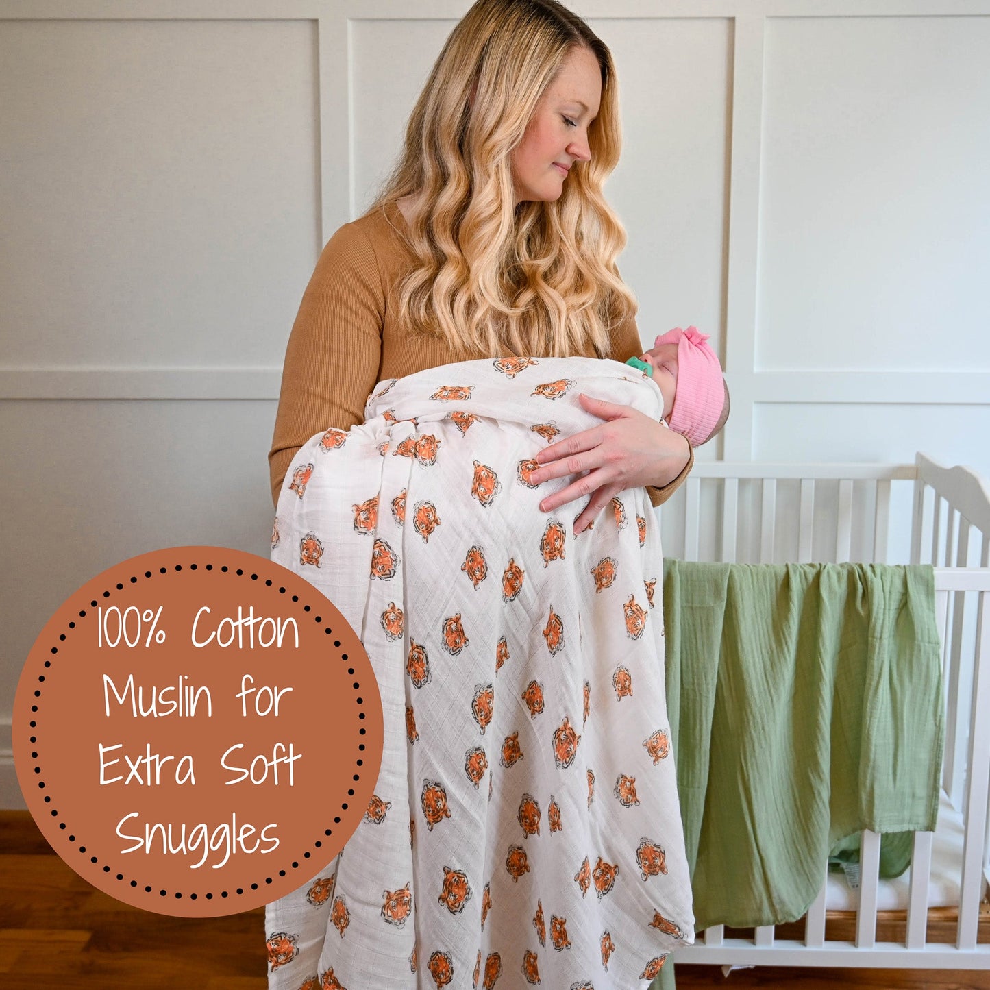 You're Rawr-some Swaddle Blanket