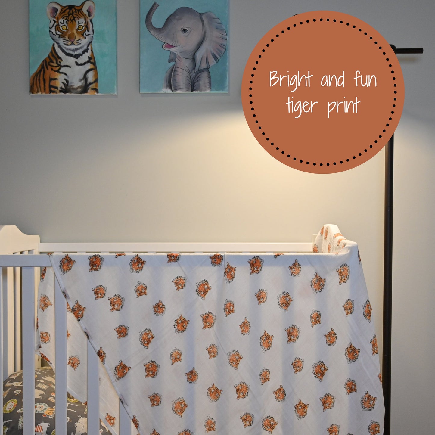 You're Rawr-some Swaddle Blanket