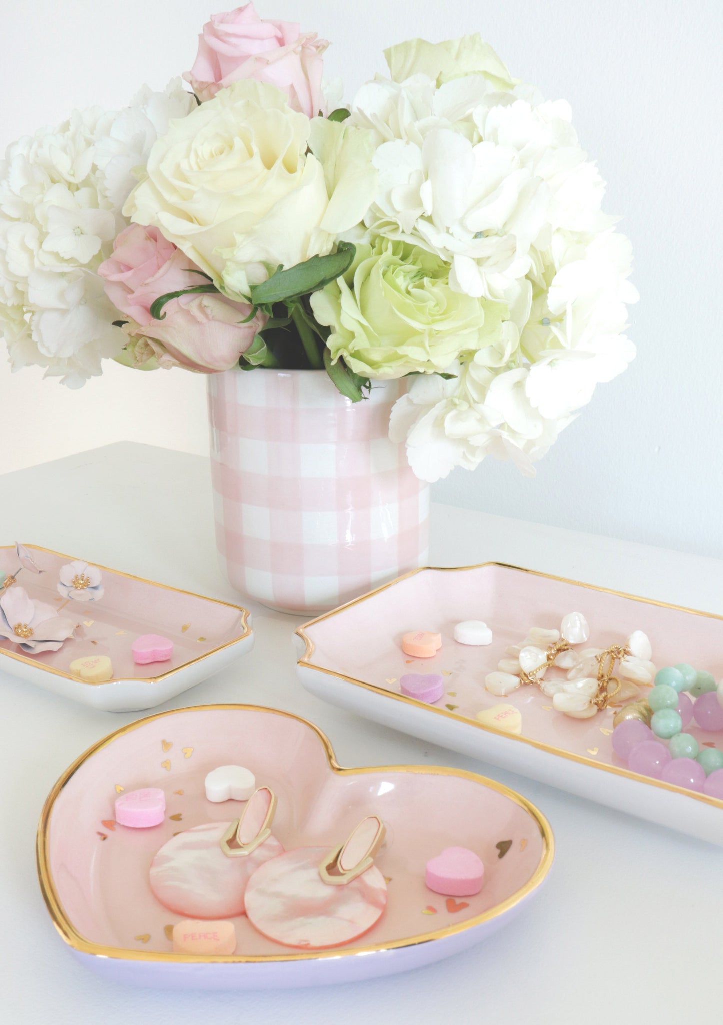 "Confetti Hearts" Dishes