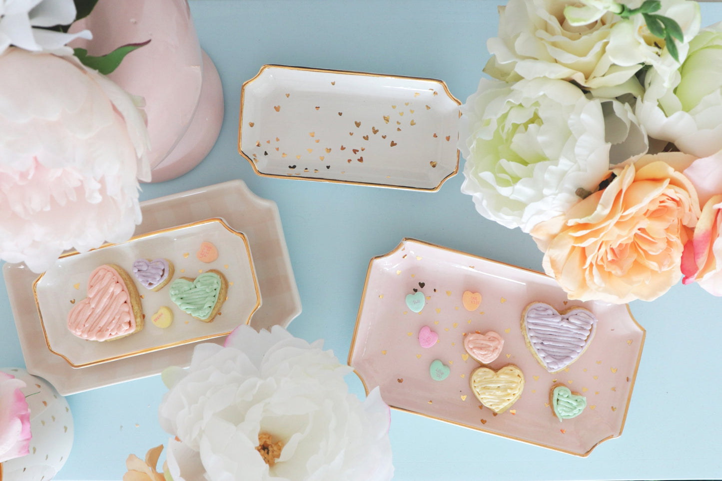 "Confetti Hearts" Tray