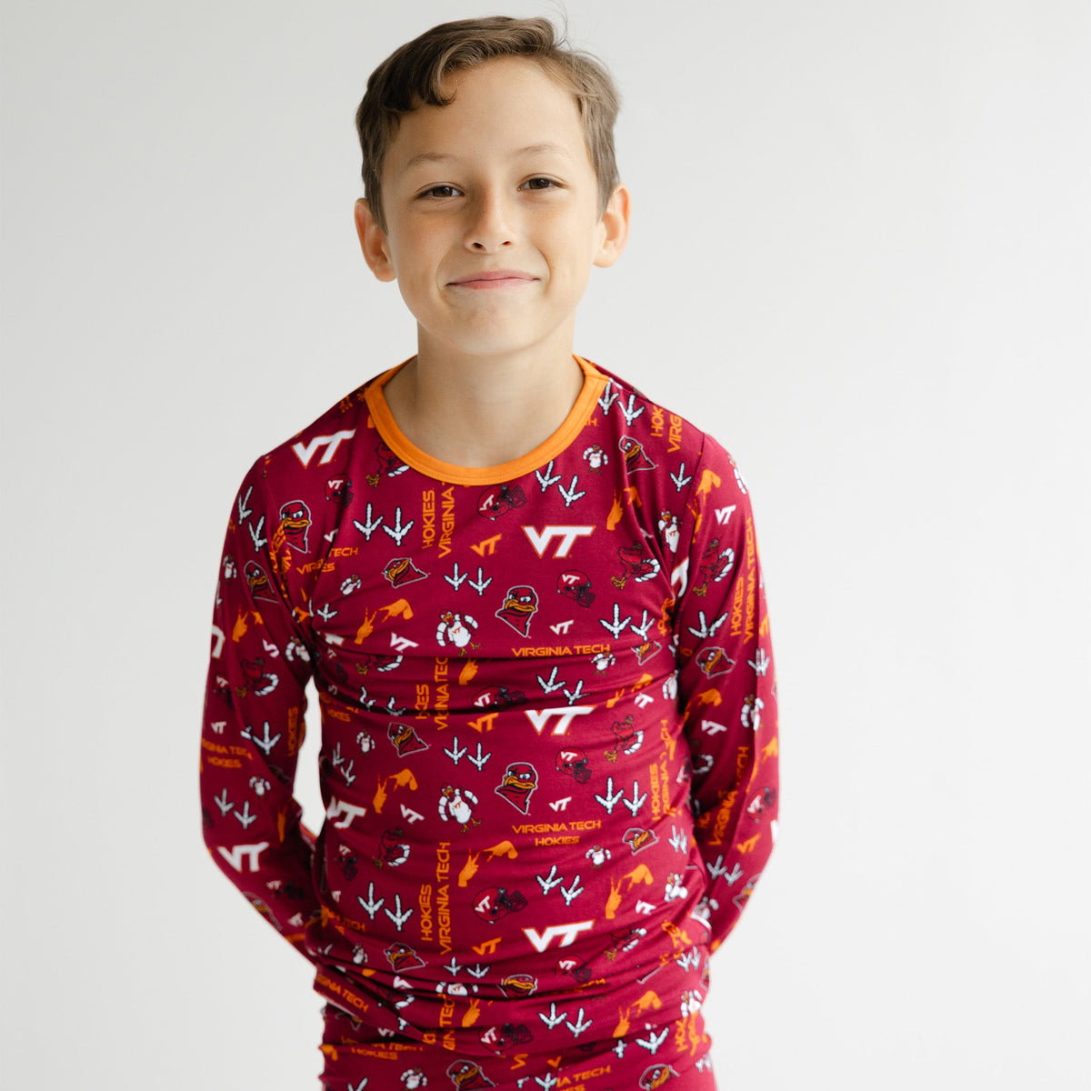 Virginia Tech Hokies Two-Piece Pajama Set