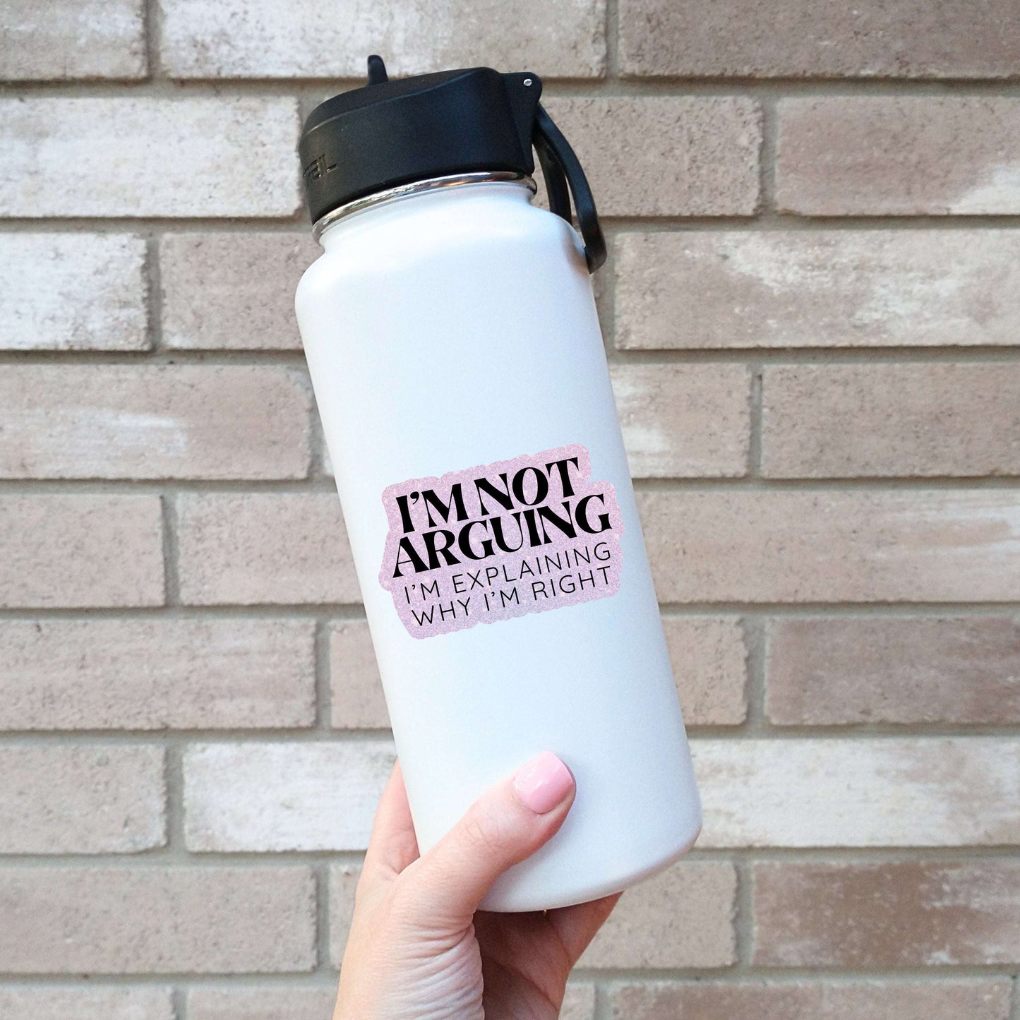 I'm Not Arguing Sticker