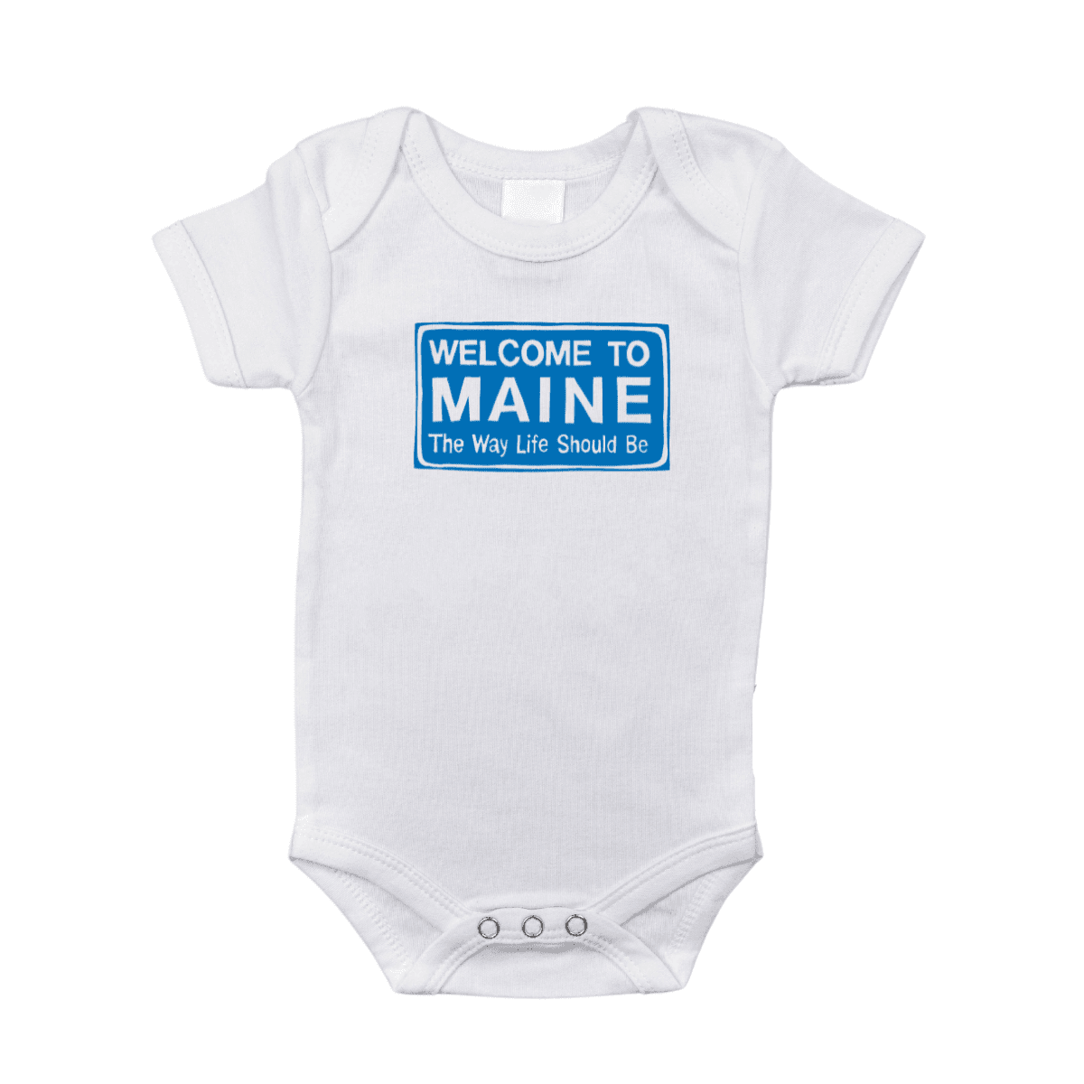 Welcome to Maine Baby Onesie Everyday Newborn Outfit