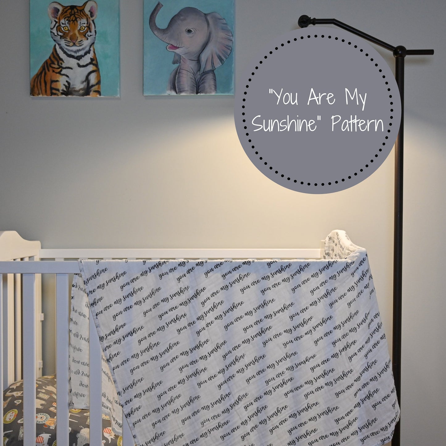 You Are My Sunshine Swaddle Blanket