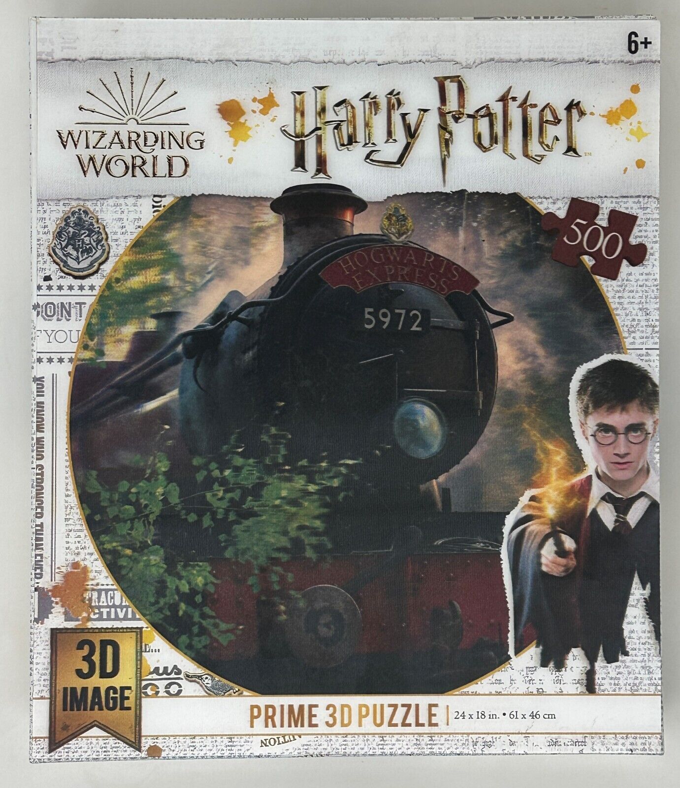 Harry Potter Hogwarts Express 3D Image 500 Piece Puzzle