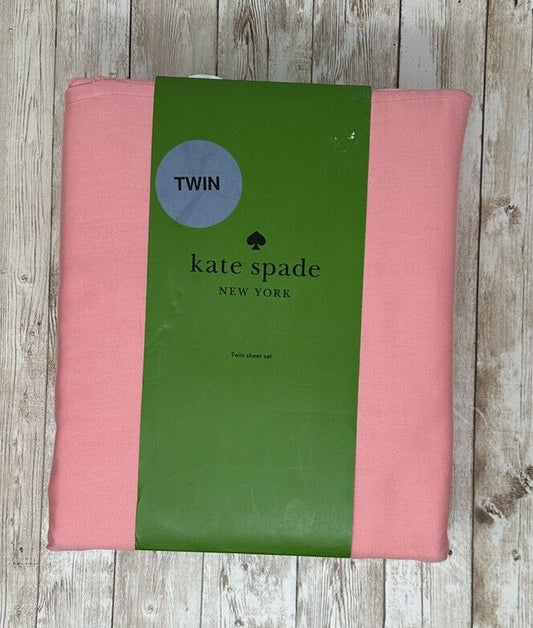 Kate Spade Pink Twin Sheet Set