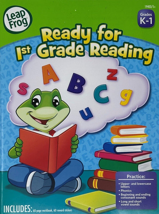 Ready for 1st Grade Reading workbook