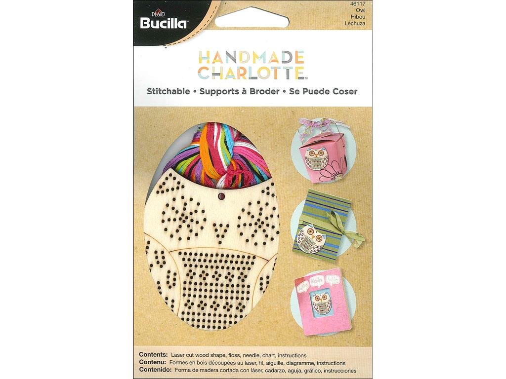 Bucilla Stitchable Wood Kit Owl