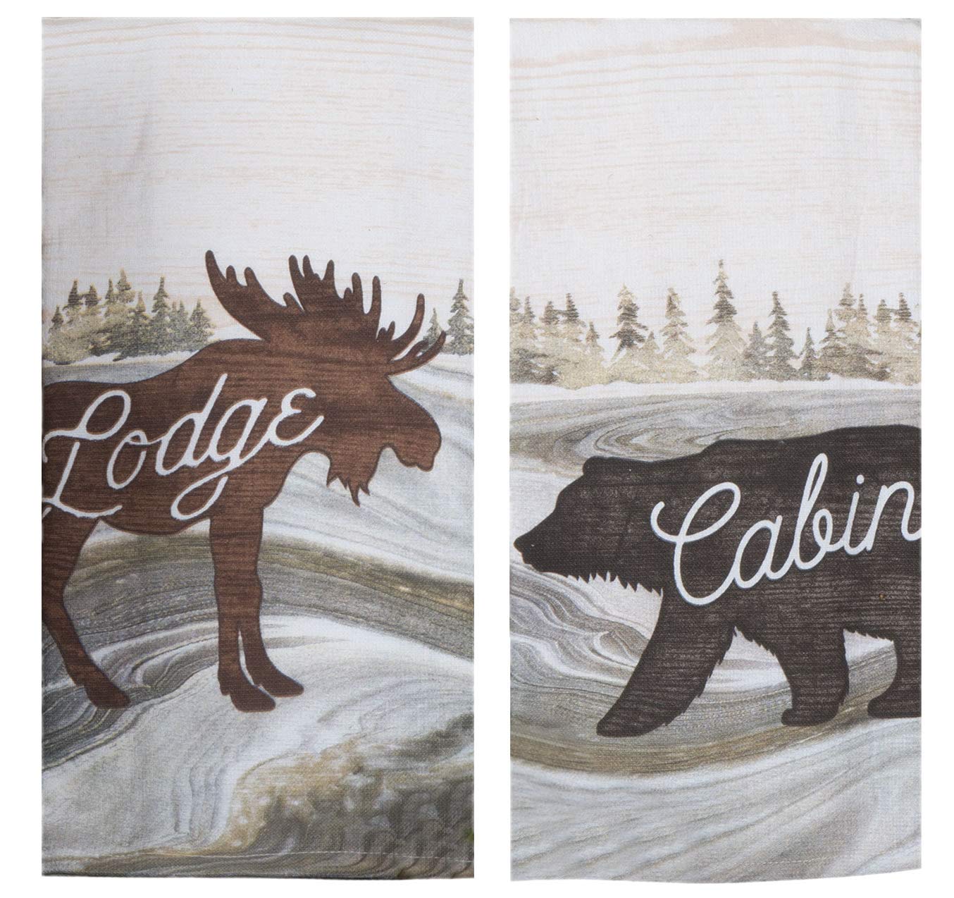 Tranquility Wildlife Kitchen Towels