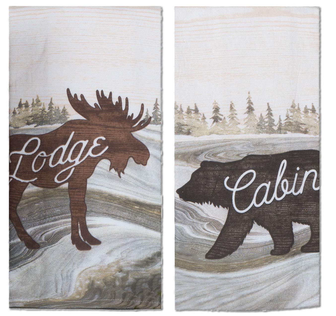 Tranquility Wildlife Kitchen Towels