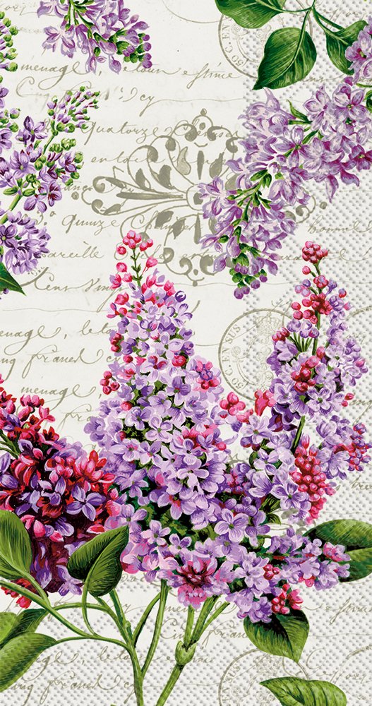 Lilac Guest Napkins