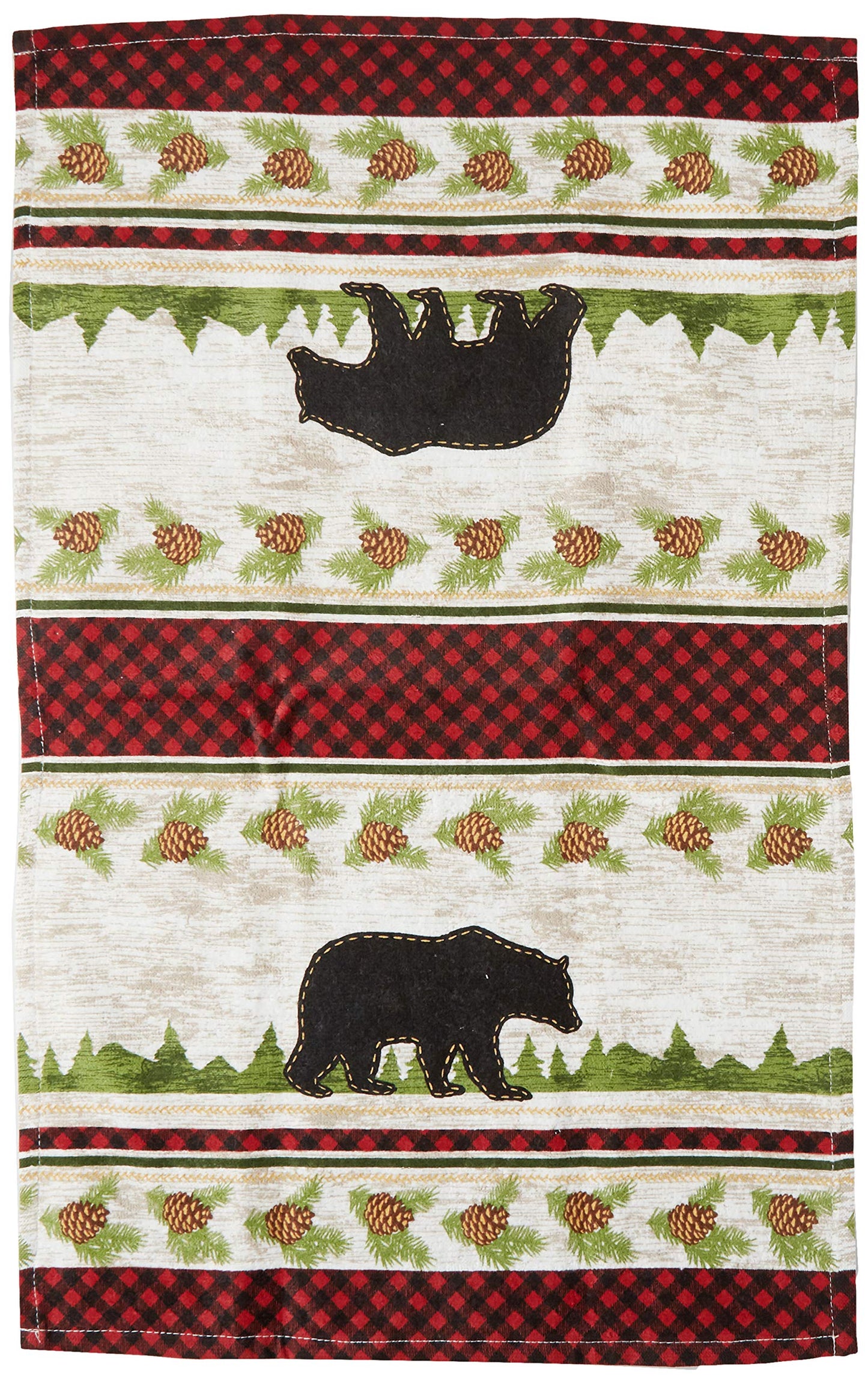 Woodland Bear Kitchen Towel