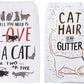 Cat Lovers Kitchen Tea Towels